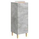 vidaXL Széf Betonszürke 33 x 34,5 x 90 cm Szerelt Fa