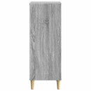 vidaXL Széf Szürke Sonoma 33 x 34,5 x 90 cm Szerelt Fa