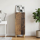 vidaXL Széf Antik Fa 33 x 34,5 x 90 cm Szerelt Fa