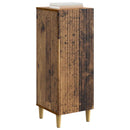 vidaXL Széf Antik Fa 33 x 34,5 x 90 cm Szerelt Fa
