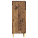 vidaXL Széf Antik Fa 33 x 34,5 x 90 cm Szerelt Fa
