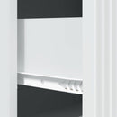 vidaXL Fiókos szekrény Fehér 66 x 34,5 x 90 cm Szerelt Fa