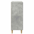 vidaXL Fiókos szekrény Betonszürke 66 x 34,5 x 90 cm Szerelt Fa