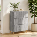 vidaXL Fiókos szekrény Szürke Sonoma 66 x 34,5 x 90 cm Szerelt Fa