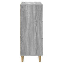 vidaXL Fiókos szekrény Szürke Sonoma 66 x 34,5 x 90 cm Szerelt Fa
