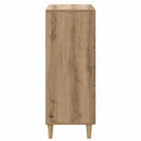 vidaXL Fiókos szekrény Kézműves Tölgy 66 x 34,5 x 90 cm Szerelt Fa