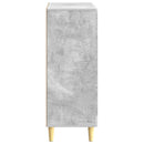 vidaXL Széf fiókkal Betonszürke 66 x 34,5 x 90 cm Szerelt Fa