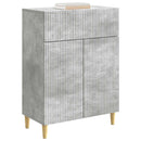vidaXL Széf fiókkal Betonszürke 66 x 34,5 x 90 cm Szerelt Fa