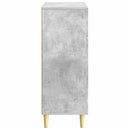 vidaXL Széf fiókkal Betonszürke 66 x 34,5 x 90 cm Szerelt Fa