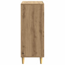 vidaXL Széf Kézműves Tölgy 66 x 34,5 x 90 cm Szerelt Fa