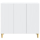 vidaXL Széf Fehér 89 x 34,5 x 80 cm Szerelt Fa