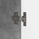 vidaXL Széf Betonszürke 89 x 34,5 x 80 cm Szerelt Fa