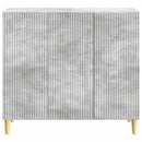 vidaXL Széf Betonszürke 89 x 34,5 x 80 cm Szerelt Fa