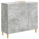 vidaXL Széf Betonszürke 89 x 34,5 x 80 cm Szerelt Fa
