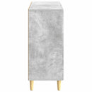 vidaXL Széf Betonszürke 89 x 34,5 x 80 cm Szerelt Fa