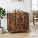 vidaXL Széf Füstös Tölgy 89 x 34,5 x 80 cm Szerelt Fa