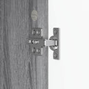 vidaXL Széf Szürke Sonoma 89 x 34,5 x 80 cm Szerelt Fa