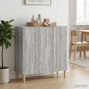 vidaXL Széf Szürke Sonoma 89 x 34,5 x 80 cm Szerelt Fa