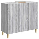 vidaXL Széf Szürke Sonoma 89 x 34,5 x 80 cm Szerelt Fa