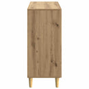 vidaXL Széf Kézműves Tölgy 89 x 34,5 x 80 cm Szerelt Fa