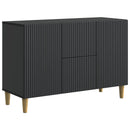 vidaXL Széf Fekete 89 x 34,5 x 60 cm Szerelt Fa