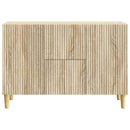 vidaXL Széf fiókkal Sonoma Tölgy 89 x 34,5 x 60 cm Szerelt Fa