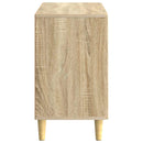 vidaXL Széf fiókkal Sonoma Tölgy 89 x 34,5 x 60 cm Szerelt Fa