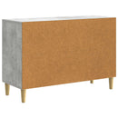 vidaXL Széf fiókkal Betonszürke 89 x 34,5 x 60 cm Szerelt Fa