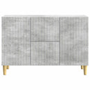 vidaXL Széf fiókkal Betonszürke 89 x 34,5 x 60 cm Szerelt Fa