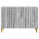vidaXL Széf fiókkal Szürke Sonoma 89 x 34,5 x 60 cm Szerelt Fa
