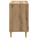 vidaXL Széf Kézműves Tölgy 89 x 34,5 x 60 cm Szerelt Fa