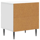 vidaXL Éjjeliszekrény 2 pcs Fehér 43 x 34,5 x 47,5 cm Szerelt Fa