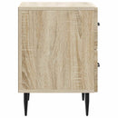 vidaXL Éjjeliszekrény Sonoma Tölgy 43 x 34,5 x 47,5 cm Szerelt Fa
