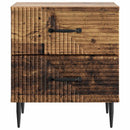 vidaXL Éjjeliszekrény Antik Fa 43 x 34,5 x 47,5 cm Szerelt Fa