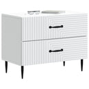 vidaXL Éjjeliszekrény fiókkal Fehér 62 x 34,5 x 47,5 cm Szerelt Fa