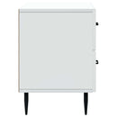 vidaXL Éjjeliszekrény fiókkal Fehér 62 x 34,5 x 47,5 cm Szerelt Fa