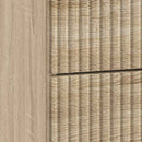 vidaXL Éjjeliszekrény Sonoma Tölgy 62 x 34,5 x 47,5 cm Szerelt Fa