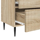 vidaXL Éjjeliszekrény Sonoma Tölgy 62 x 34,5 x 47,5 cm Szerelt Fa