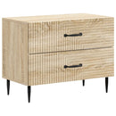 vidaXL Éjjeliszekrény Sonoma Tölgy 62 x 34,5 x 47,5 cm Szerelt Fa