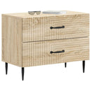 vidaXL Éjjeliszekrény Sonoma Tölgy 62 x 34,5 x 47,5 cm Szerelt Fa