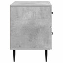 vidaXL Éjjeliszekrény Betonszürke 62 x 34,5 x 47,5 cm Szerelt Fa