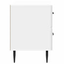 vidaXL Éjjeliszekrény Magasfényű Fehér 62 x 34,5 x 47,5 cm Szerelt Fa