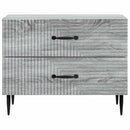 vidaXL Éjjeliszekrény Szürke Sonoma 62 x 34,5 x 47,5 cm Szerelt Fa
