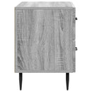 vidaXL Éjjeliszekrény Szürke Sonoma 62 x 34,5 x 47,5 cm Szerelt Fa