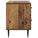 vidaXL Éjjeliszekrény fiókkal Antik Fa 62 x 34,5 x 47,5 cm Szerelt Fa