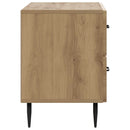 vidaXL Éjjeliszekrény Kézműves Tölgy 62 x 34,5 x 47,5 cm Szerelt Fa