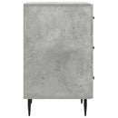 vidaXL Éjjeliszekrény fiókkal Betonszürke 43 x 41 x 66,5 cm Szerelt Fa