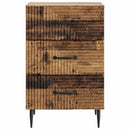 vidaXL Éjjeliszekrény fiókkal Antik Fa 43 x 41 x 66,5 cm Szerelt Fa
