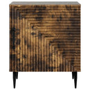 vidaXL Éjjeliszekrény 2 pcs Füstös Tölgy 43 x 34,5 x 50 cm Szerelt Fa