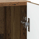 vidaXL Éjjeliszekrény Antik Fa 43 x 34,5 x 50 cm Szerelt Fa